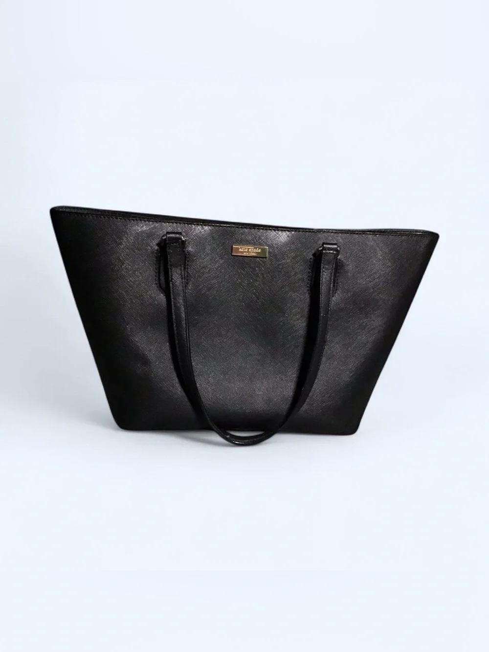 Kate Spade New York Laurel Way Dally Black Leather Tote Bag